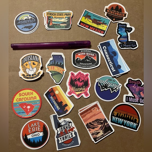 South Carolina Matte Finish PVC Removable Waterproof Decor Accent St… - Picture 13 of 13